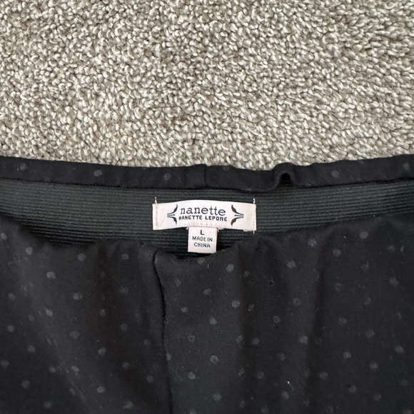 Nanette Lepore Black Dress Pants Slim Fit - Picture 4 of 6